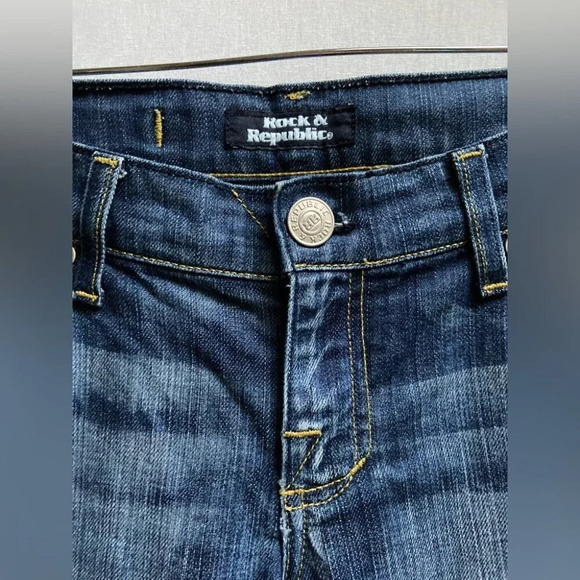 Rock & Republic Flare Jeans sz 26 - Picture 4 of 12